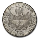 1848 Colombia Silver 10 Reales MS-64 NGC
