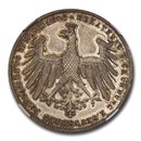 1848 Germany Frankfurt Two Gulden Constitution PF-64 NGC 1848 Germany Frankfurt Two Gulden Constitution PF-64 NGC