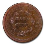 1848 Half Cent PR-66 PCGS CAC (Brown, Restrike)