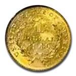 1849 $1 Liberty Head Gold MS-63 NGC (No L)