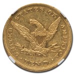 1849 $10 Liberty Gold Eagle AU-50 NGC
