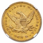 1849 $10 Liberty Gold Eagle AU-50 NGC