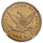 1849 $10 Liberty Gold Eagle AU-55 NGC