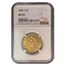 1849 $10 Liberty Gold Eagle AU-55 NGC