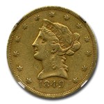 1849 $10 Liberty Gold Eagle XF-40 NGC