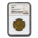 1849 $10 Liberty Gold Eagle XF-40 NGC