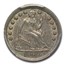 1849/6 Liberty Seated Dime AU-53 PCGS