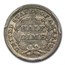 1849/6 Liberty Seated Dime AU-53 PCGS
