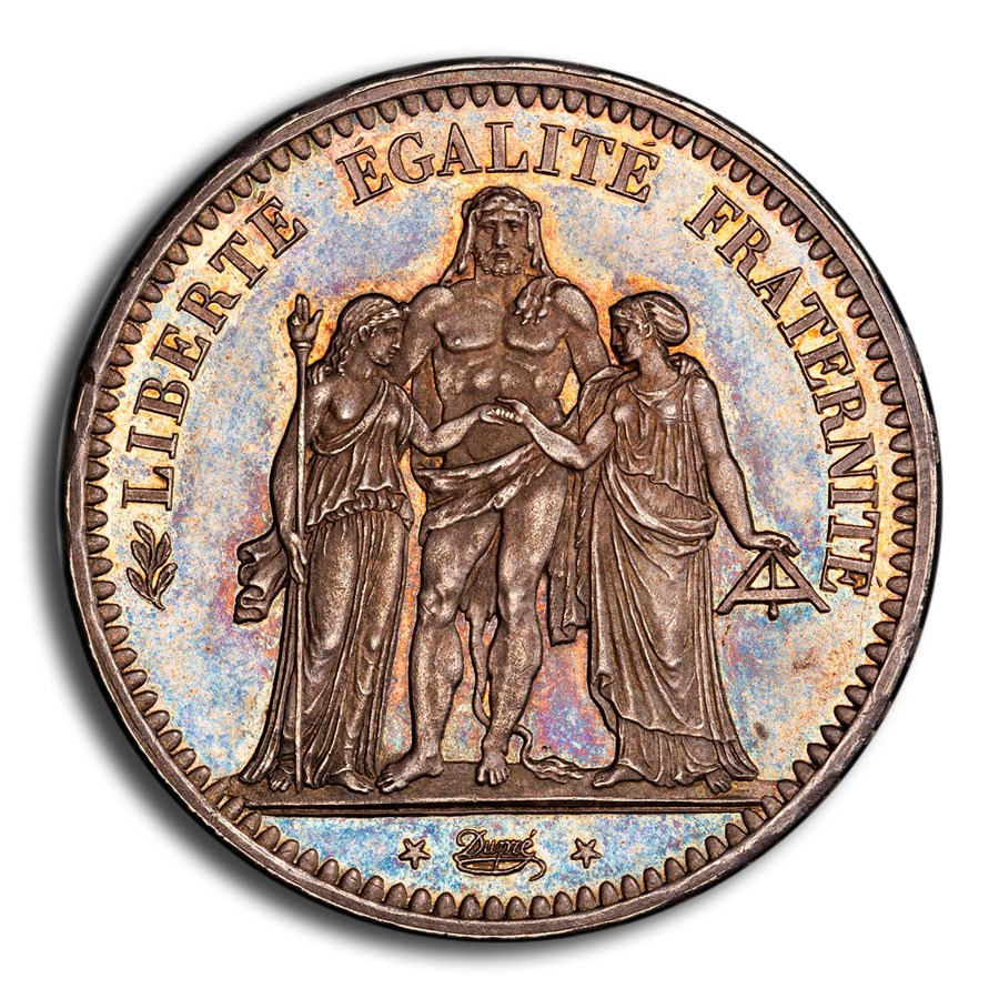 Buy 1849-A France Silver 5 Francs PR-64 PCGS | APMEX