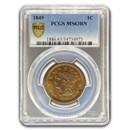 1849 Large Cent MS-63 PCGS (Brown)