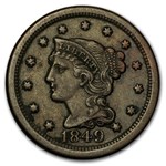 1849 Large Cent VF
