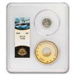 1849 Liberty Seated Dime VF-30 PCGS (S.S. Central America)