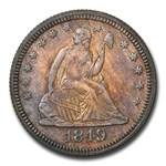 1849 Liberty Seated Quarter PR-64 PCGS CAC