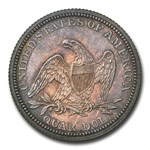 1849 Liberty Seated Quarter PR-64 PCGS CAC