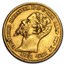 1850-1861 Sardinia Gold 20 Lire Vittorio Emanuele Avg Circ
