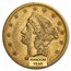 1850-1866 $20 Liberty Gold Double Eagle Type 1 VF