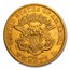 1850-1866 $20 Liberty Gold Double Eagle Type 1 XF