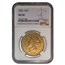 1850 $20 Liberty Gold Double Eagle AU-50 NGC