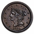 1850 Half Cent AU