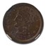 1850 Large Cent MS-63 NGC (Brown)