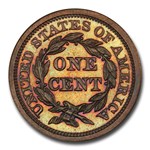 1850 Large Cent PR-64+ PCGS CAC (Brown)