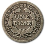 1850 Liberty Seated Dime Fine