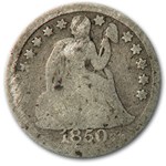 1850 Liberty Seated Dime Good
