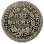 1850 Liberty Seated Dime Good