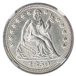 1850 Liberty Seated Dime MS-65 NGC
