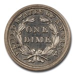 1850 Liberty Seated Dime PR-65 PCGS