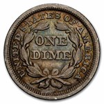 1850 Liberty Seated Dime XF (Details)