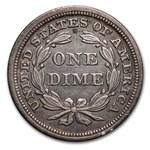 1850 Liberty Seated Dime XF