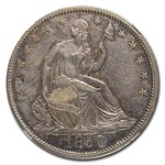 1850 Liberty Seated Half Dollar AU-53 NGC