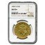 1850-O $20 Liberty Gold Double Eagle AU-55+ NGC