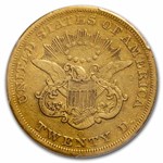 1850-O $20 Liberty Gold Double Eagle VF-25 PCGS