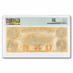 1850s $1 Western Exchange Omaha City, Nebraska CU-64 PMG