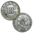 1851-1862 Three Cent Silver Fine/VF