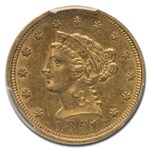 1851 $2.50 Liberty Gold Quarter Eagle AU-53 PCGS