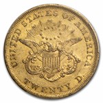 1851 $20 Liberty Gold Double Eagle AU-53 PCGS