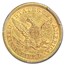 1851 $5 Liberty Gold Half Eagle AU-58 PCGS