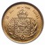 1851 Brazil Gold 20,000 Reis Pedro II XF-45 NGC