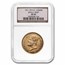 1851 Brazil Gold 20,000 Reis Pedro II XF-45 NGC