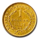 1851-C $1 Liberty Head Gold MS-65 PCGS