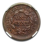 1851/INV 18 Large Cent MS-62 NGC (Brown, N-3)