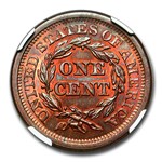 1851 Large Cent MS-67 NGC (Red/Brown)