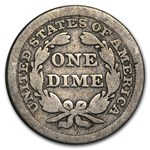 1851 Liberty Seated Dime Good