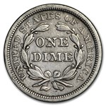 1851 Liberty Seated Dime XF