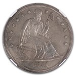 1851 Liberty Seated Dollar MS-63 NGC