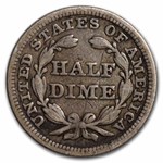 1851 Liberty Seated Half Dime Fine