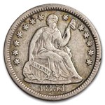 1851 Liberty Seated Half Dime VF